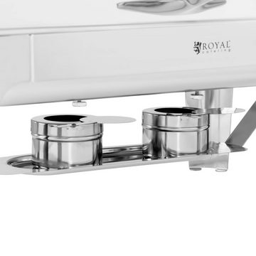 Royal Catering Speisenwärmer Chafing Dish -gN 1/1 - Royal Catering - 8,5 L - 2 Brennstoffzellen