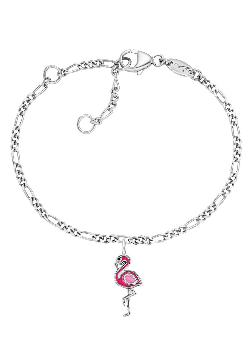 Heißer Verkauf Herzengel Silberarmband Flamingo, HEB-FLAMINGO01