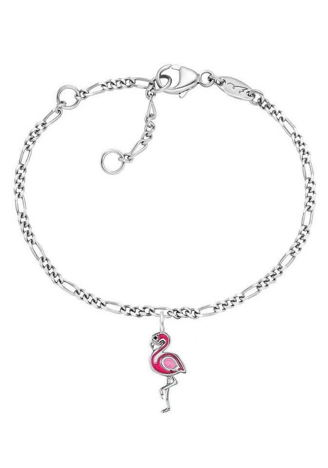 Flamingo, Herzengel HEB-FLAMINGO01 Silberarmband