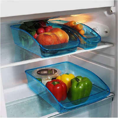Provance Küchenorganizer-Set 3er Set Kühlschrank Organizer Lagerung Box, (Set, 3-tlg), 3er Set Organizer