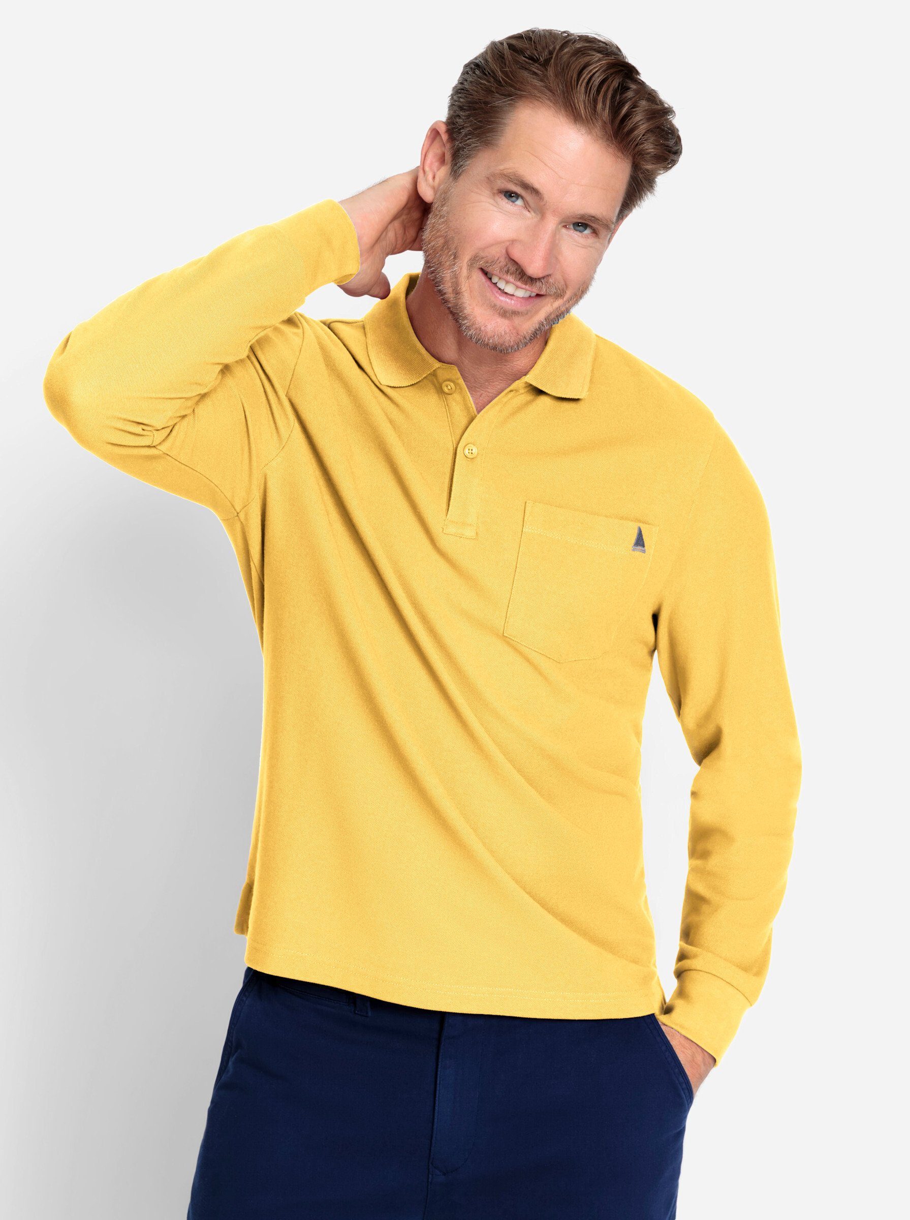Witt T-Shirt Langarm-Poloshirt günstig online kaufen