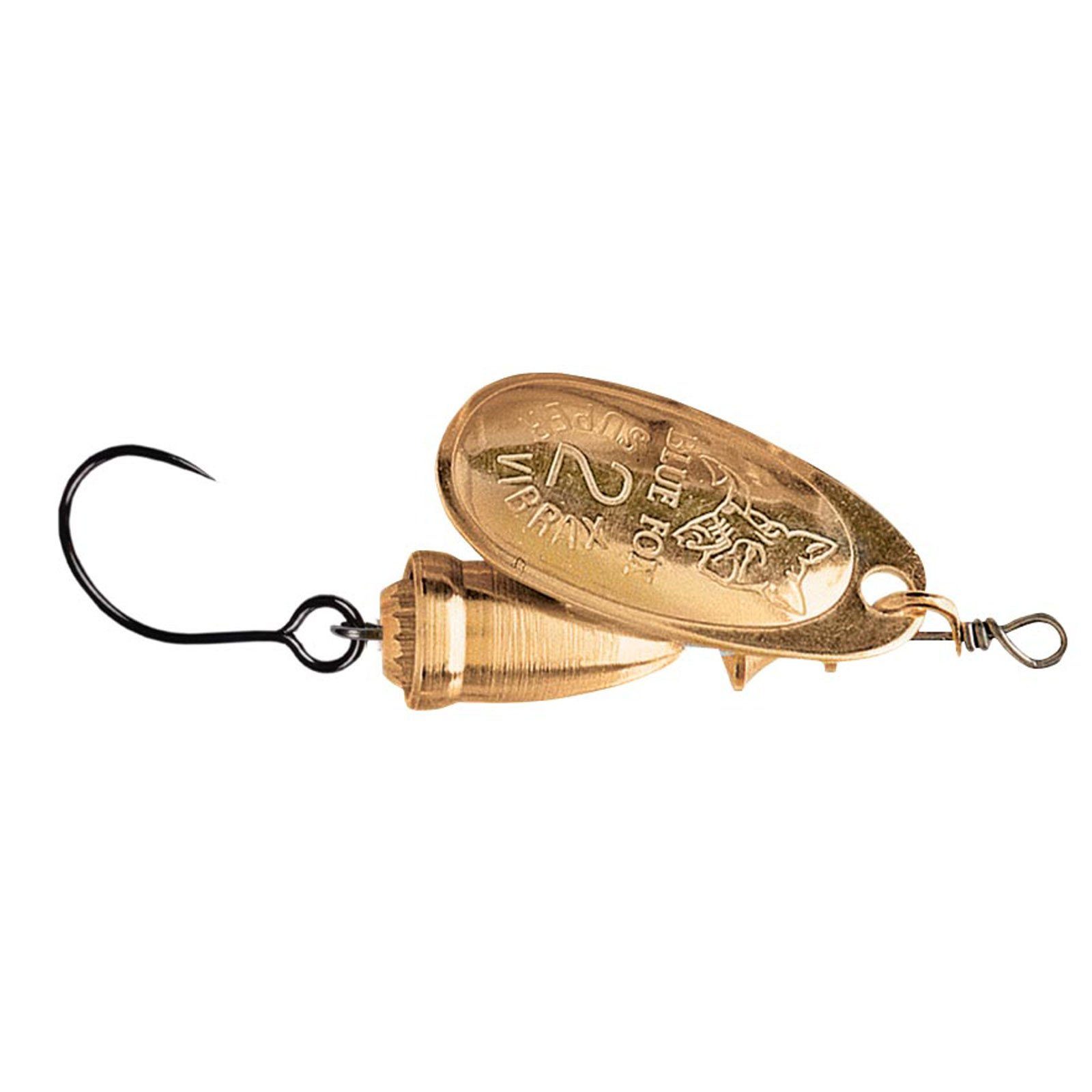 Blue Fox Kunstköder, Blue Fox Vibrax Original Barbless 4g Gold Spinner
