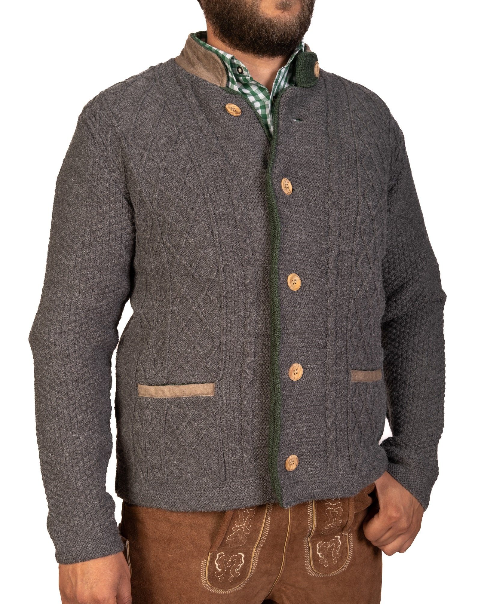 Trachtl Trachtenstrickjacke Herren Trachtenstrickjacke Andi günstig online kaufen