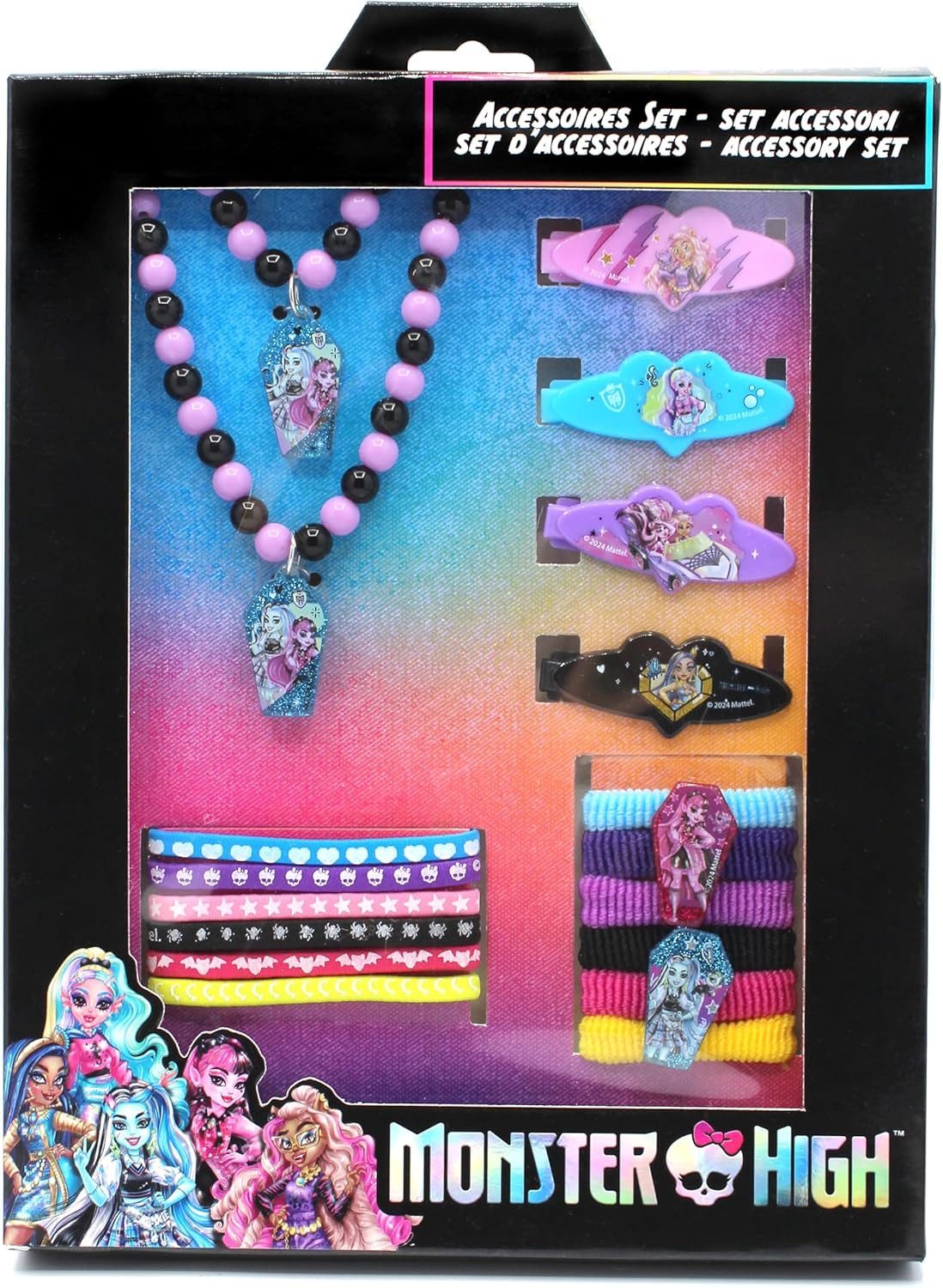 Joy Toy Haarspange Monster High Accessoiresset mit Schmuck und Haarschmuck - 18 teilig, 1-tlg.