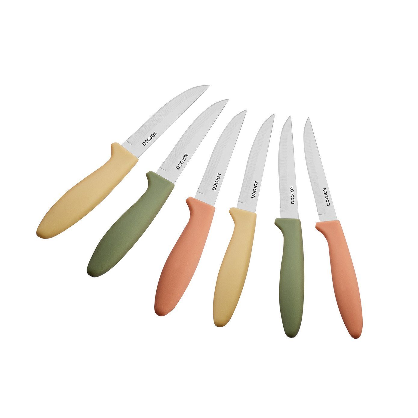 Karaca Messer-Set Dr. Inox Clarissa 6-teiliges Messerset