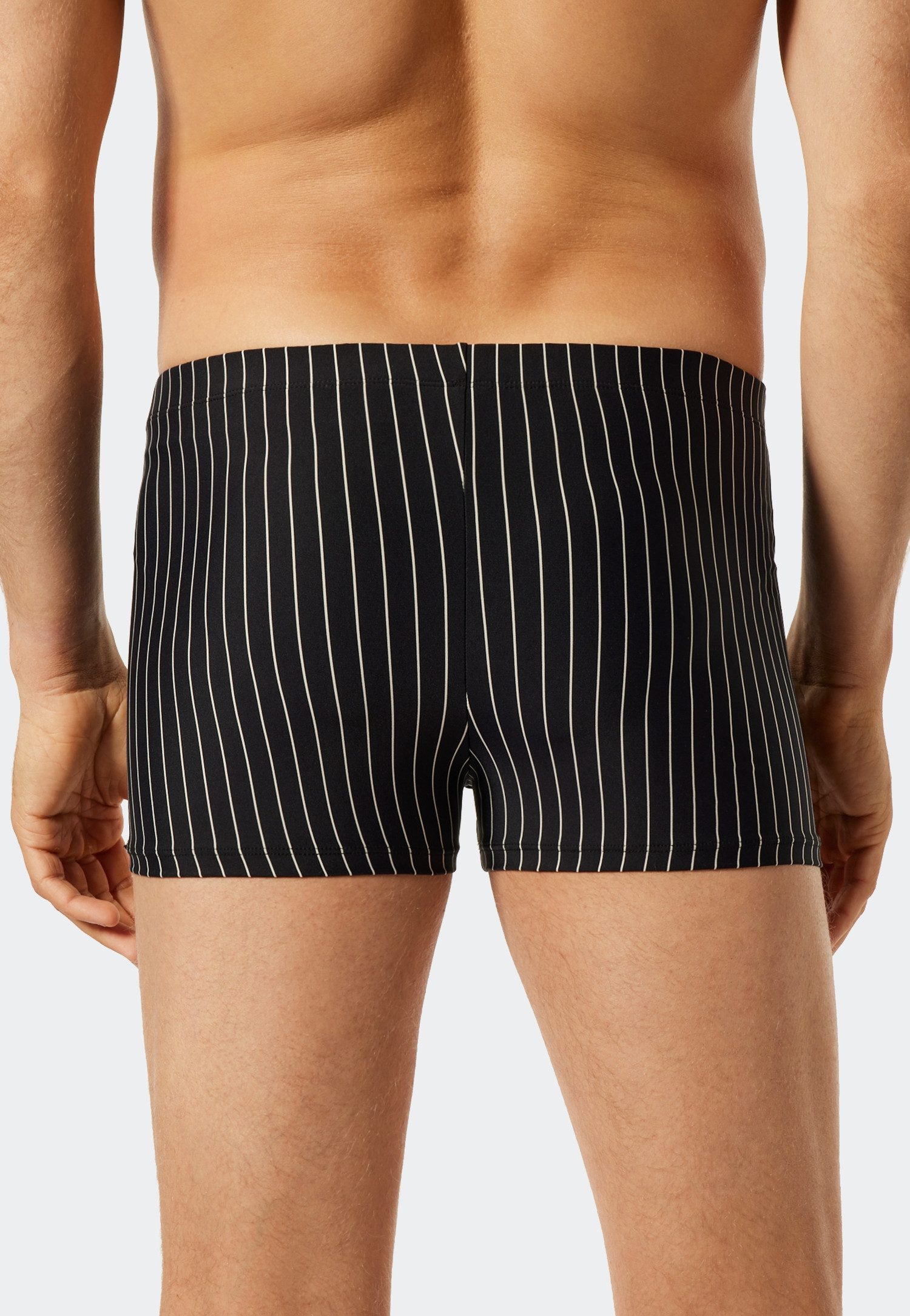 Schiesser Badeshorts Nautical Casual Innenslip, kleine Tasche mit RV, gestreift