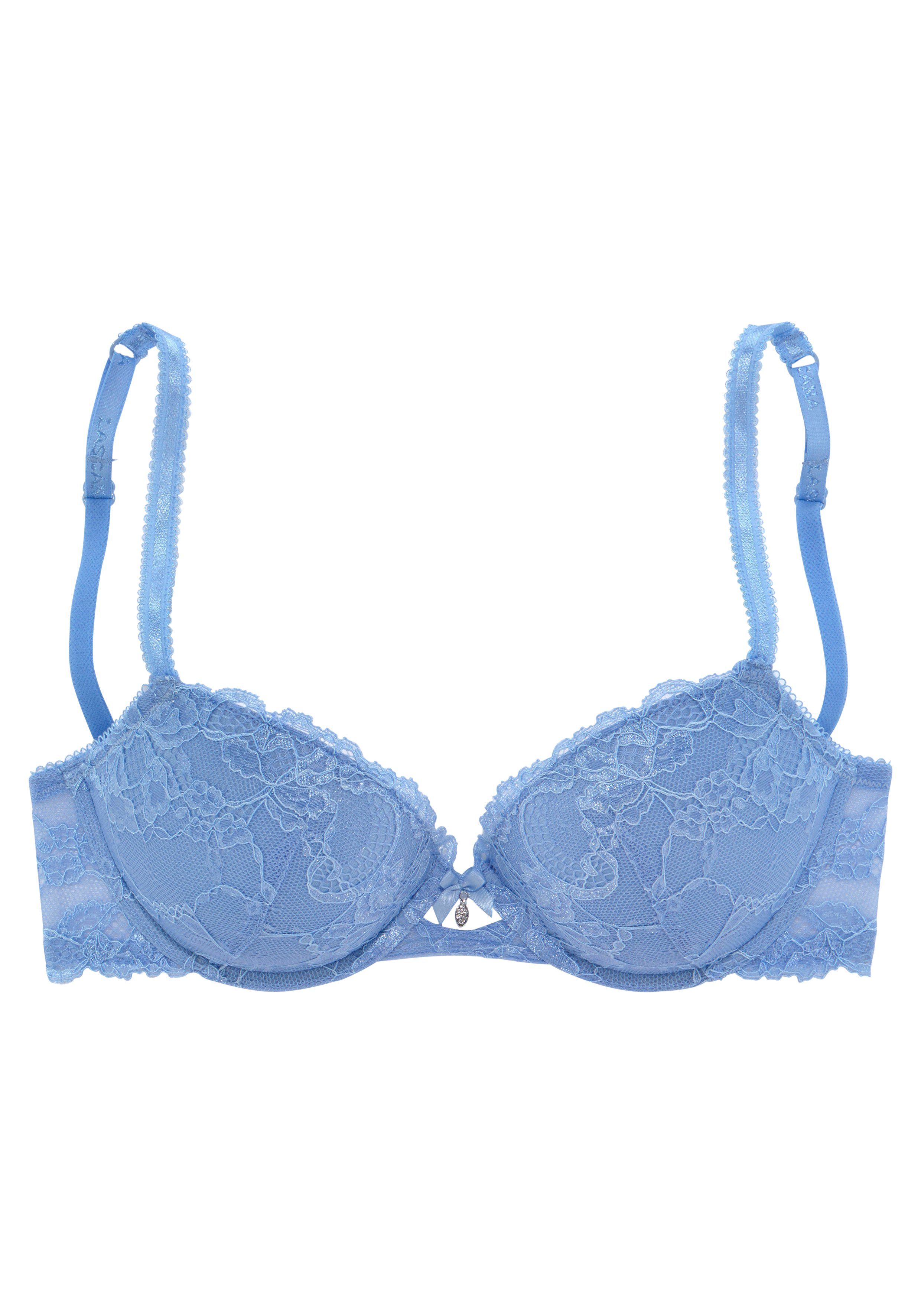 LASCANA Push-up-BH aus floraler Spitze, Dessous. € 29,98