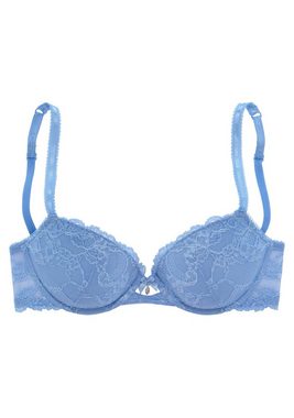 LASCANA Push-up-BH aus floraler Spitze, Dessous