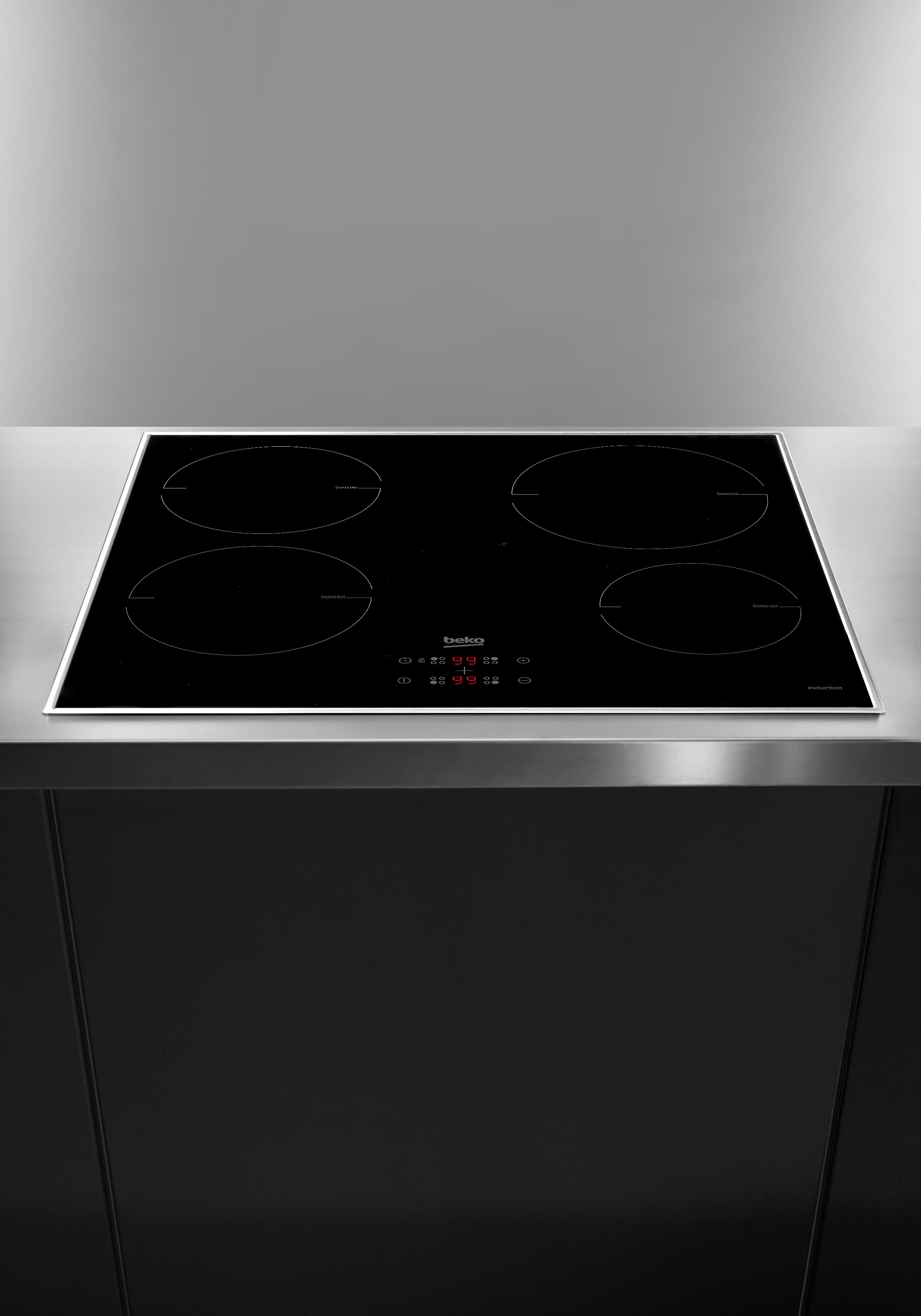 BEKO Induktions-Kochfeld HII64400MTX, Stop&Go – Pause drücken und später genau dort weitermachen