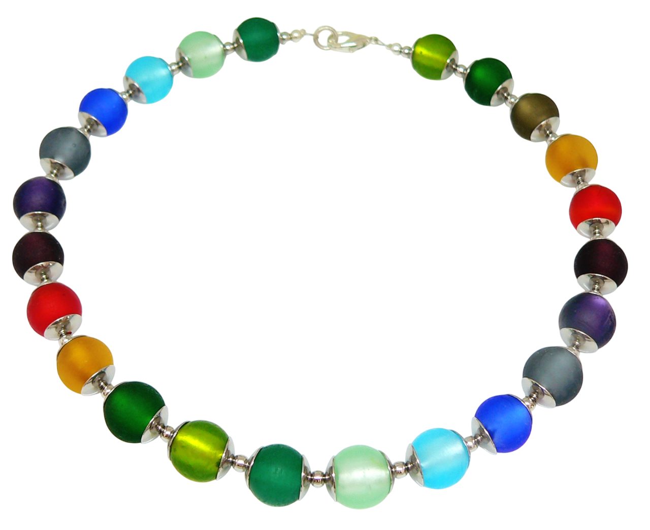 traumschmuck Collier 205e Halskette Lampwork Perlen günstig online kaufen