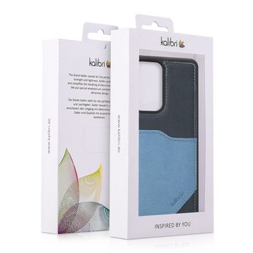 kalibri Handyhülle Hülle für Samsung Galaxy A53 5G, Handyhülle Handy Cover - Kunstleder Case mit Kartenfach