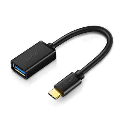 UGREEN »Adapter OTG Kabel USB 3.0 auf USB Typ C Konverter Kabel Stecker schwarz« USB-Adapter