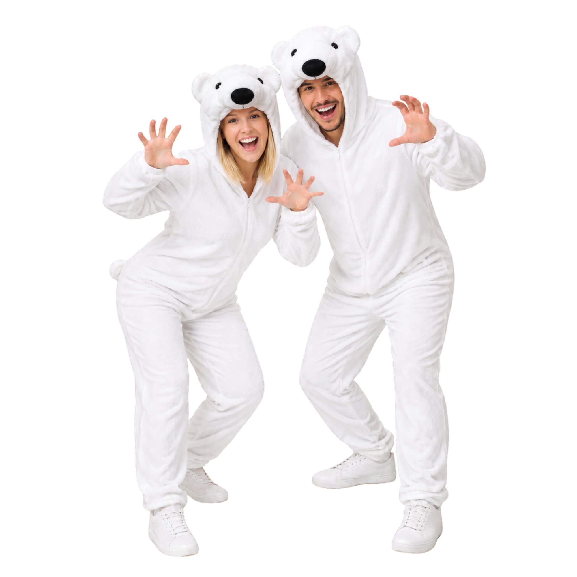 Seruna Kostüm Eisbär-Kostüm, F24, Erwachsen-e, Fasching Karneval Fasnacht - Größe: L