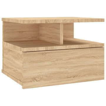 furnicato Nachttisch Hängender Sonoma-Eiche 40x31x27 cm Holzwerkstoff