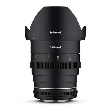 Samyang MF 24mm T1,5 VDSLR MK2 MFT Weitwinkelobjektiv