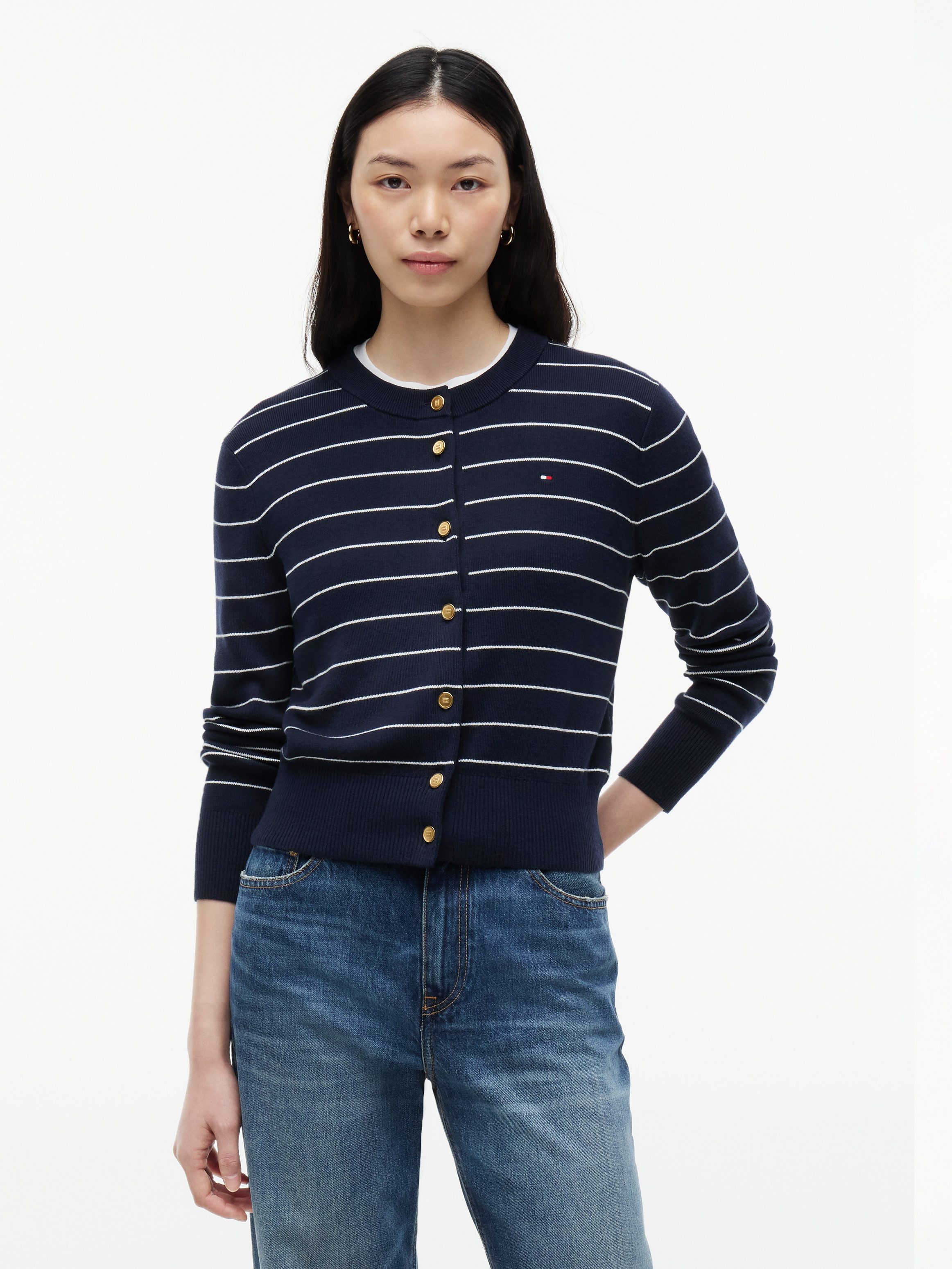 Strickjacke FULL NEEDLE STITCH CARDIGAN