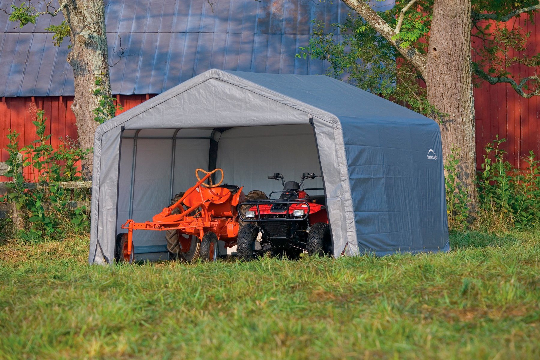 ShelterLogic Foliengerätehaus, BxT: 370x370 cm