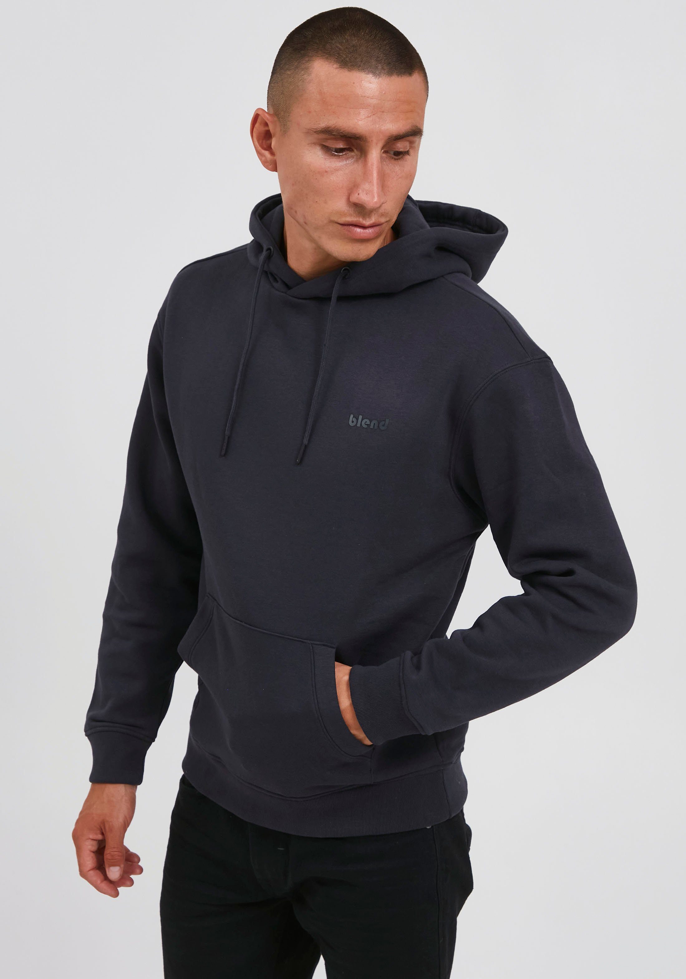 Blend BHNAFTALI Kapuzensweatshirt dark-navy