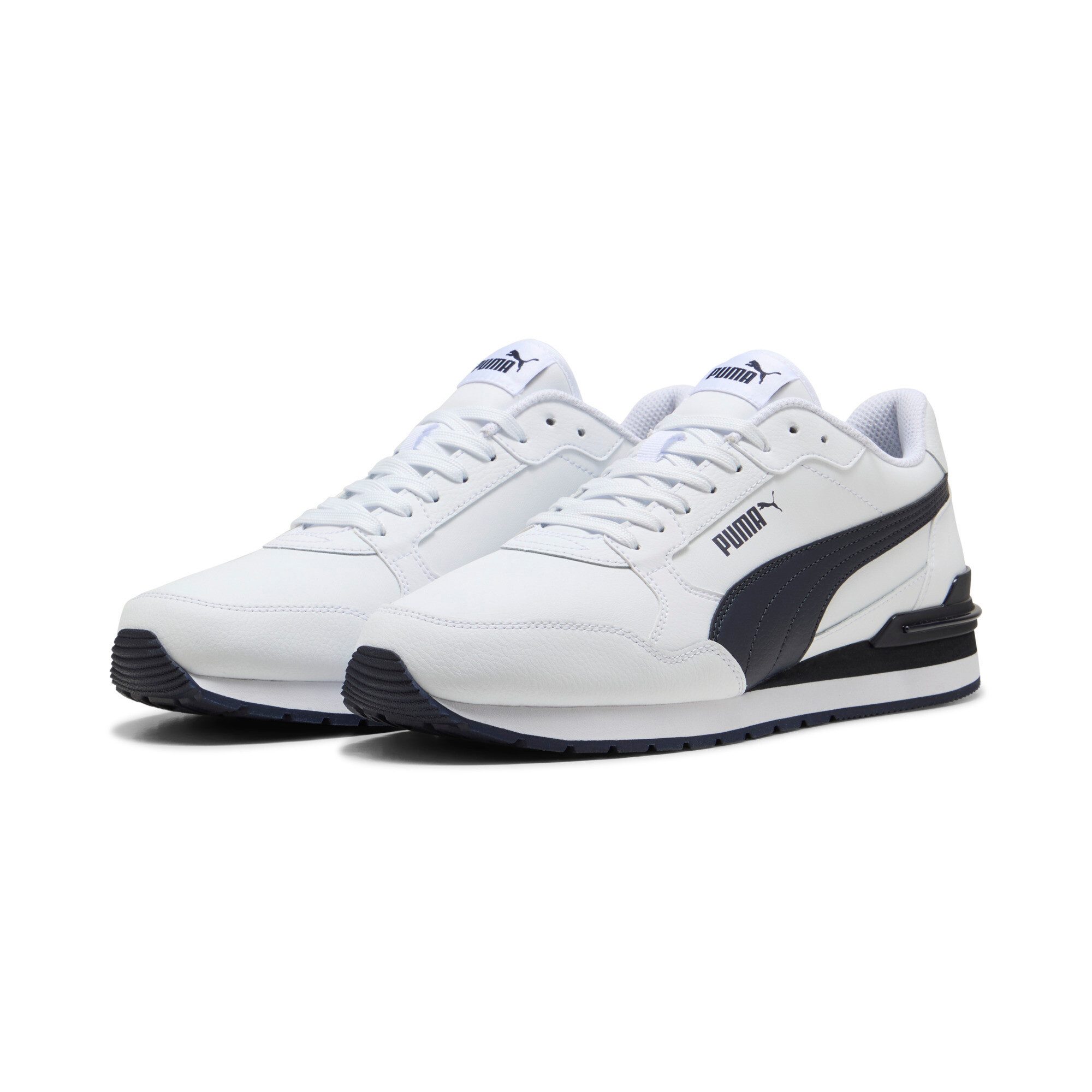 PUMA ST RUNNER V4 L Sneaker mit weichem Lederobermaterial, mit SOFTFOAM+ Einlegesohle