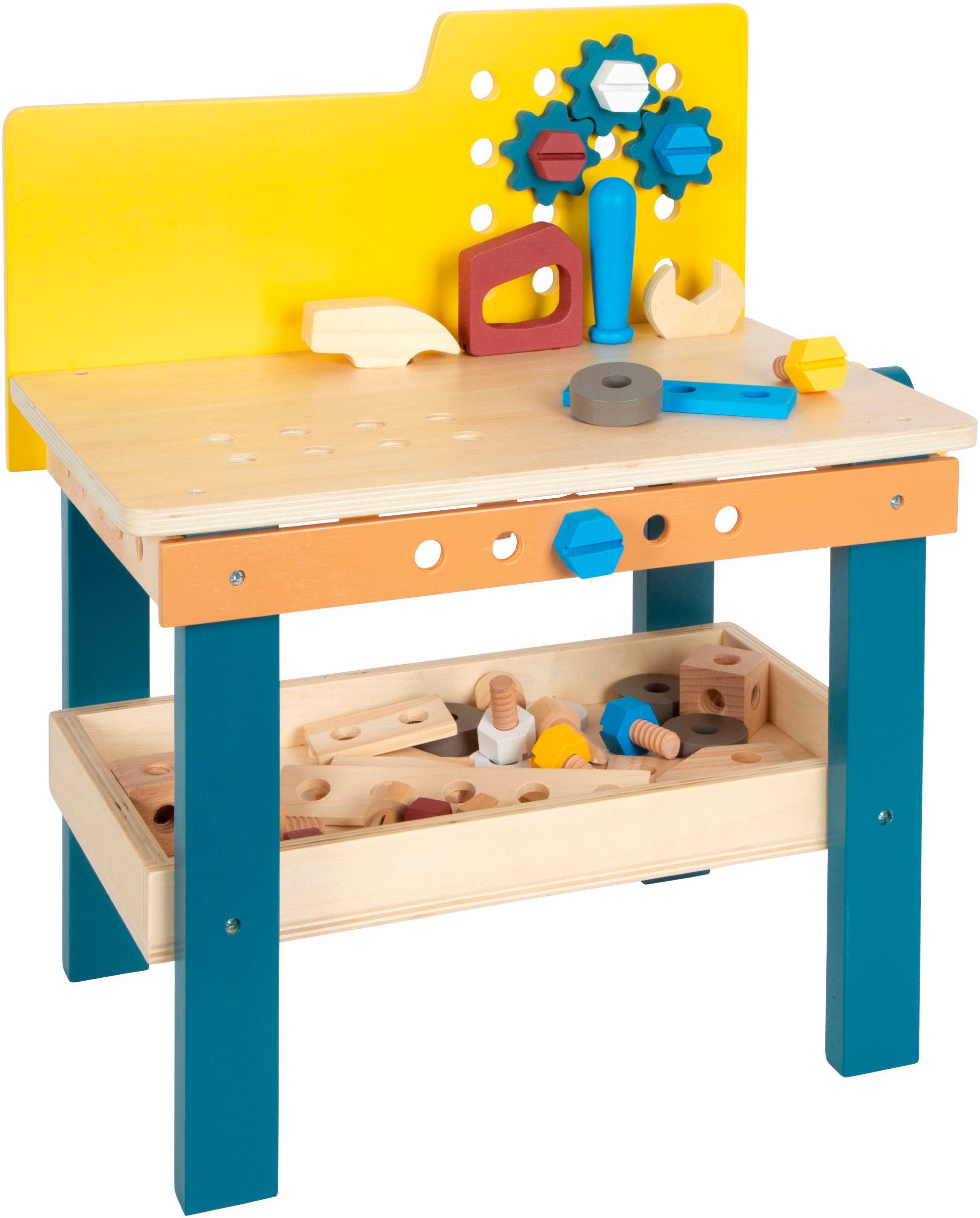 Small Foot Spielwerkbank Workshop, (Set, 42-tlg), aus Holz günstig online kaufen