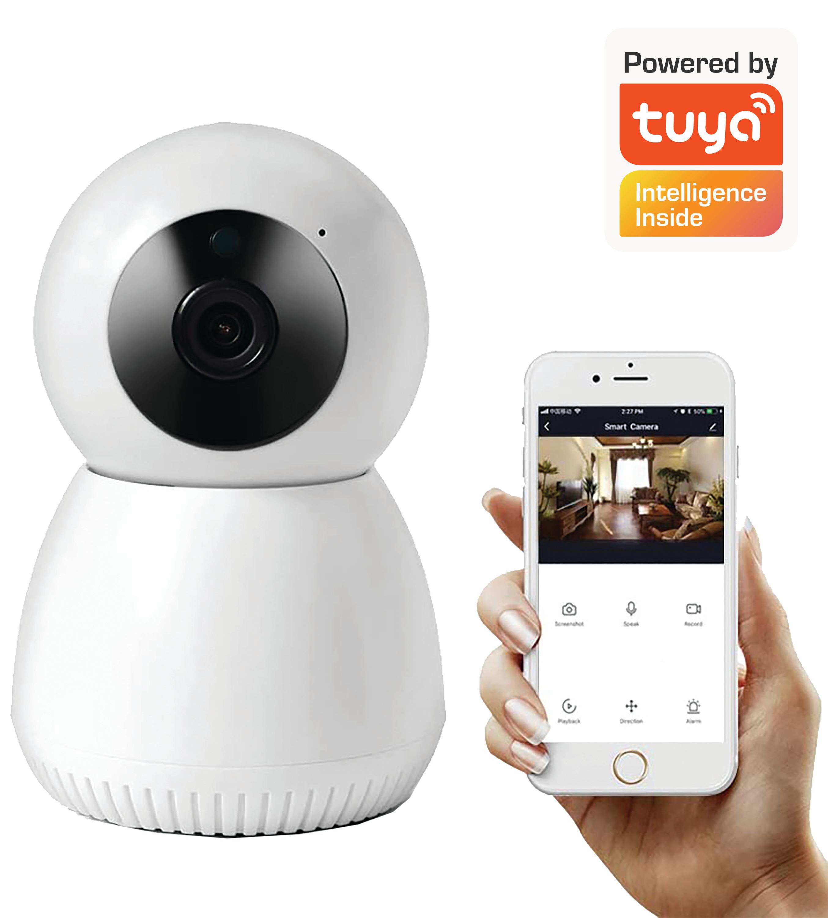 Denver Überwachungskamera IIC-215 (Innenräume, Packung, 1-tlg., 1x Denver IIC-215, App steuerbar & smart home kompatibel)