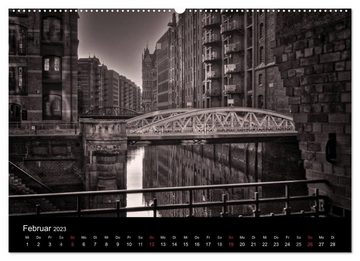 CALVENDO Wandkalender Hamburg (Premium, hochwertiger DIN A2 Wandkalender 2023, Kunstdruck in Hochglanz)