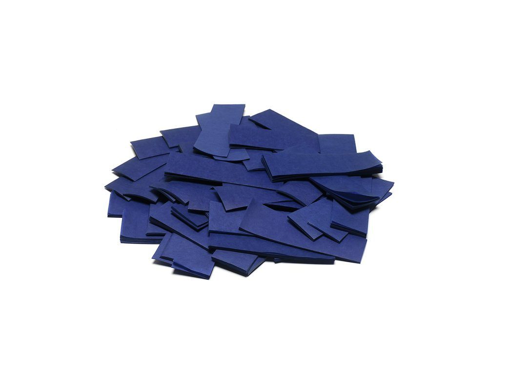 TCM Fx verschiedene Slowfall Konfetti 55x18mm, dunkelblau Farben Konfetti rechteckig 1kg, erhältlich