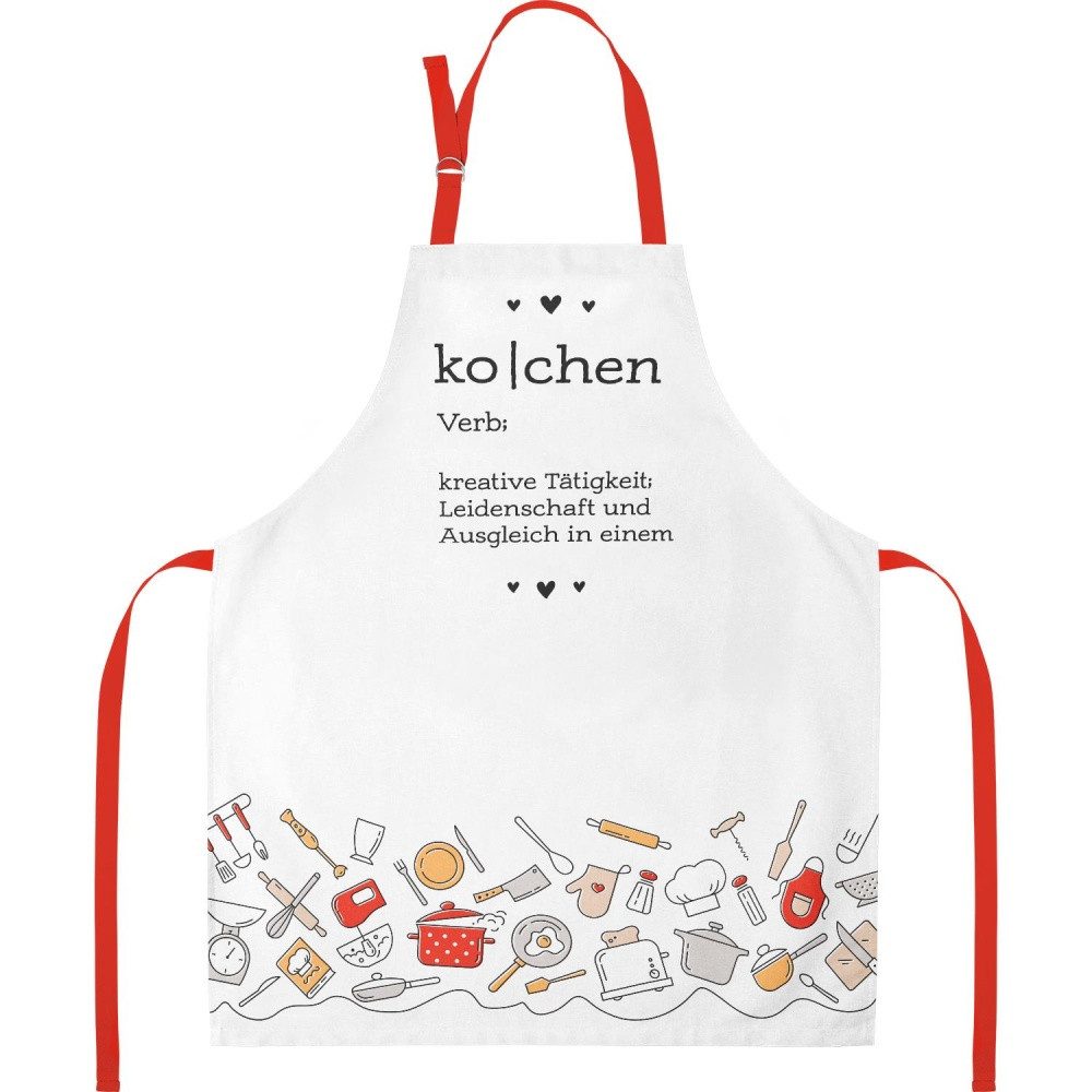 Sheepworld Kochschürze Schürze »kochen - Verb«