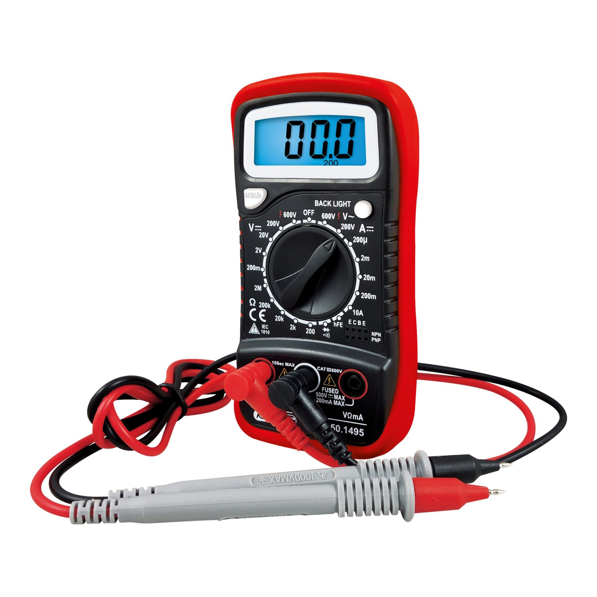 KS Tools Multimeter KS Tools Digital Multimeter inkl. Prüfspitzen