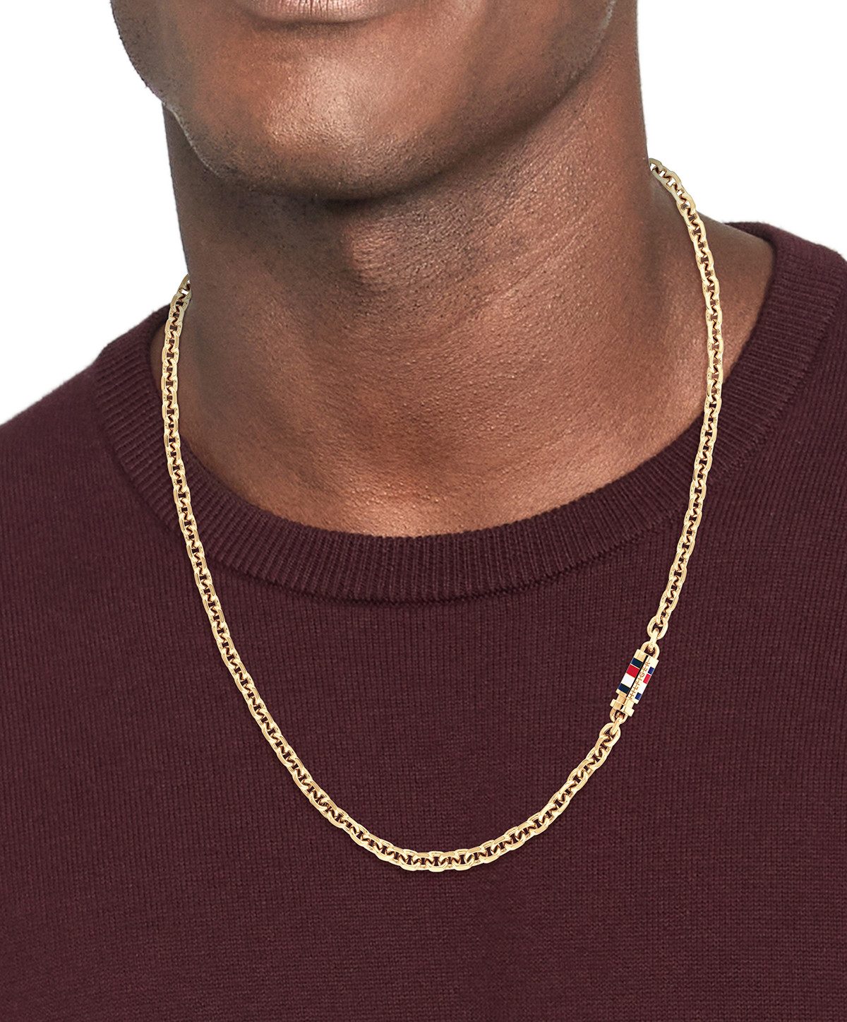 Tommy Hilfiger Edelstahlkette BRUCE CHAIN günstig online kaufen