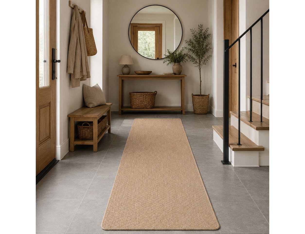 Snapstyle Läufer In- & Outdoor Flachgewebe Läufer Porto, Rechteckig, Höhe: 6 mm