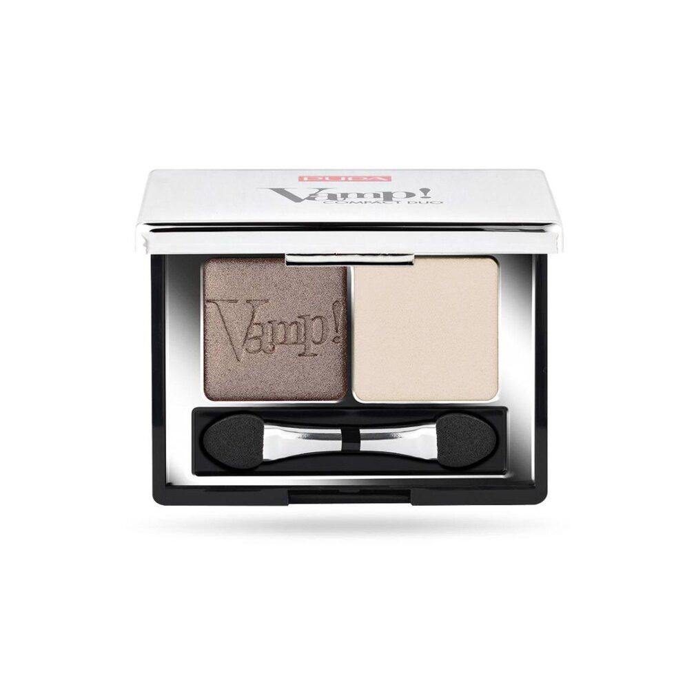 Lidschatten Vamp! Compact Duo Eyeshadow 006 Brown Vanilla für Frauen 0.078oz