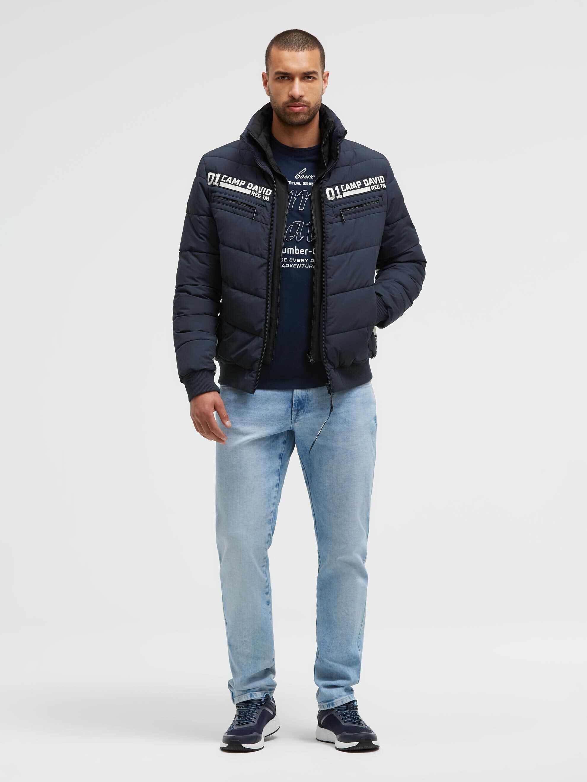 CAMP DAVID Winterjacke mit Reißverschluss an den Einschubtaschen – Bild 3 von 5