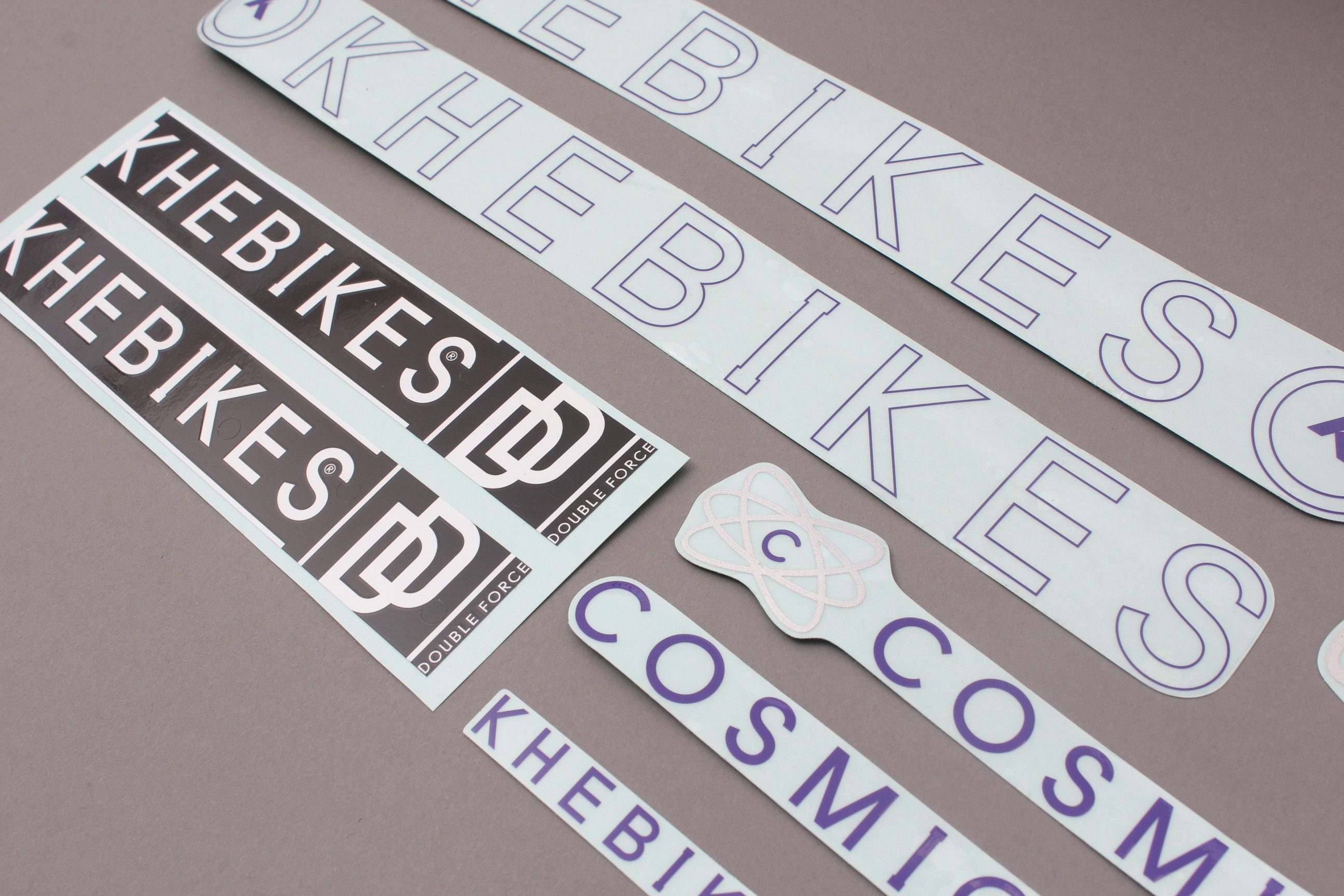 KHEbikes Aufkleber Original KHE COSMIC AL Aufkleberset 11 Sticker
