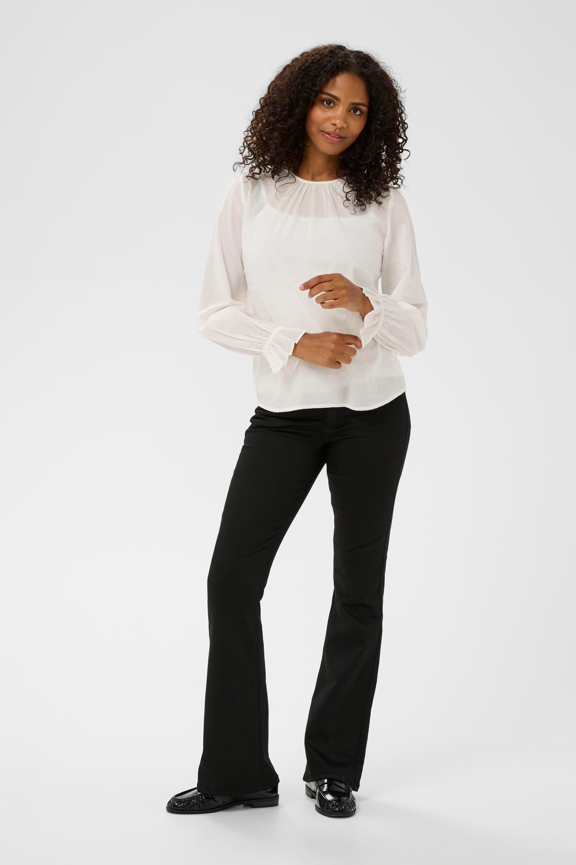 KAFFE Langarmbluse Langarm-Bluse KAamalia günstig online kaufen