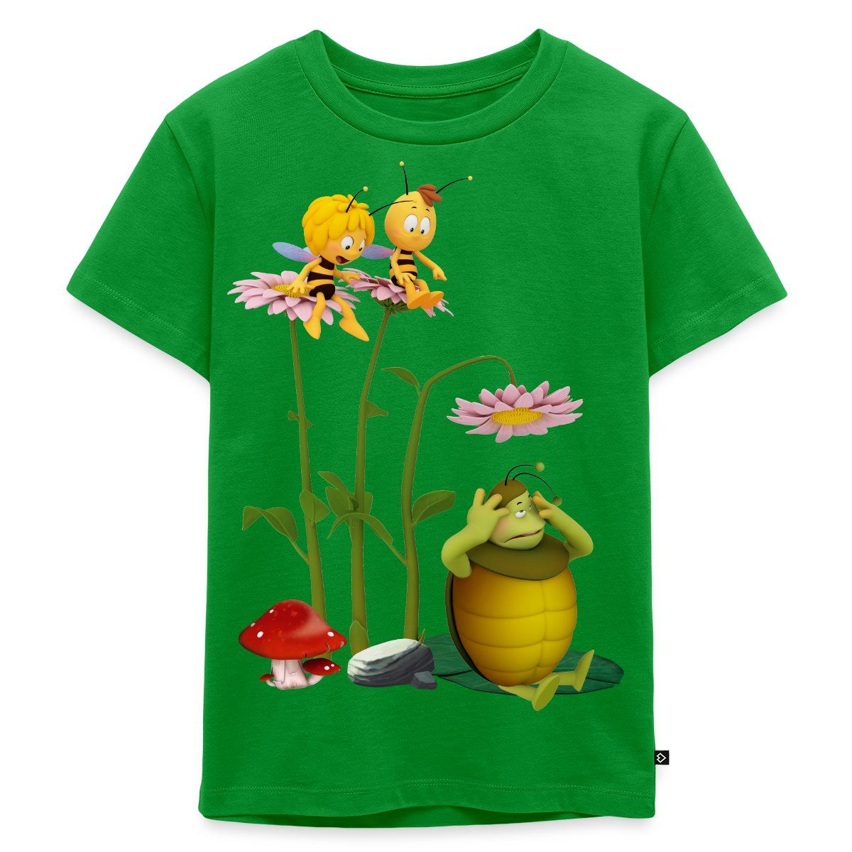 Spreadshirt T-Shirt Biene Maja Mistkäfer Kurt Kinder Premium T-Shirt (1-tlg)
