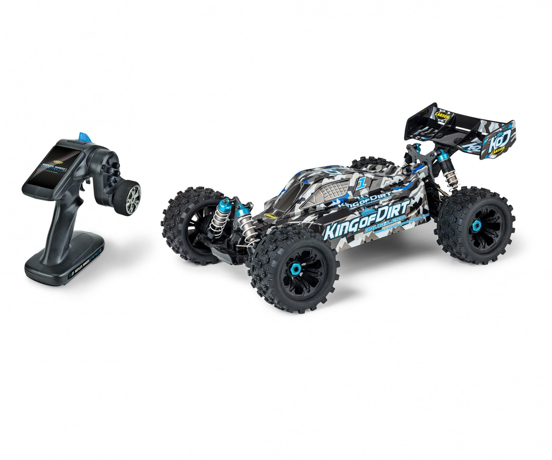 CARSON RCBuggy Carson RC Brushless 1/8 King of Dirt Buggy 4S RTR
