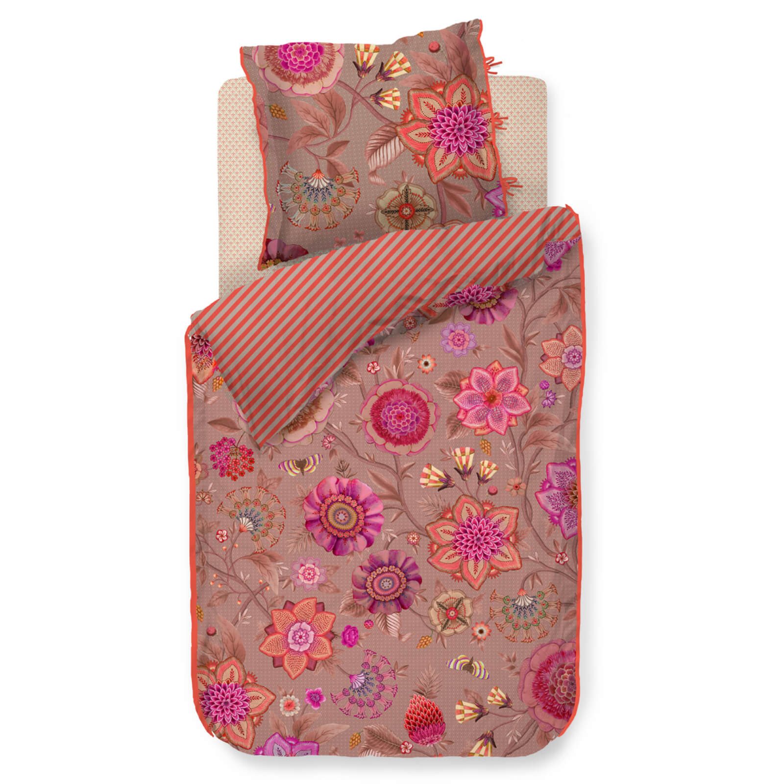 PiP Studio Bettwäsche Viva la Vida Pink, Perkal, 2 teilig, Blüten, florale günstig online kaufen