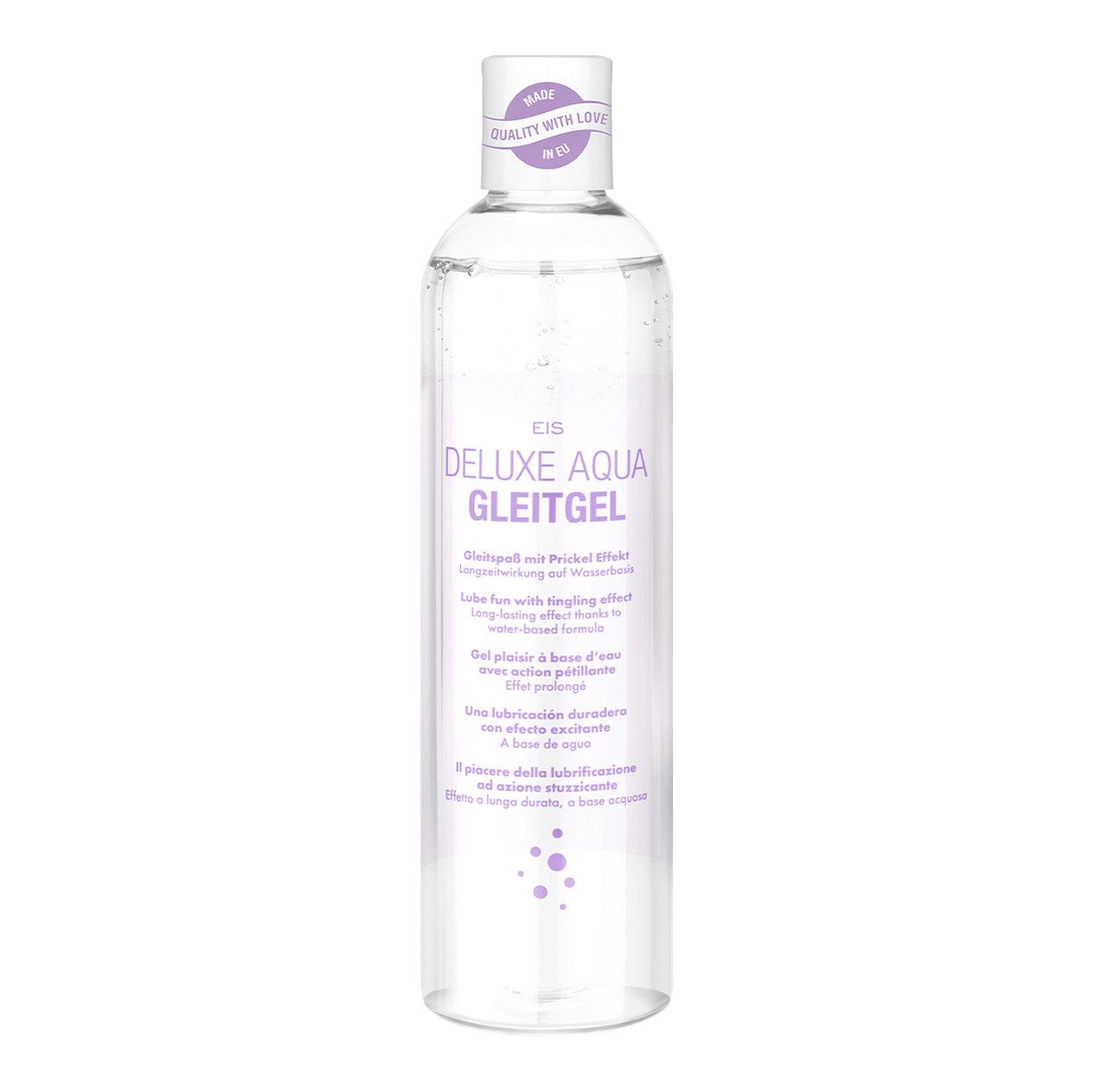 EIS Stimulationsgel EIS Deluxe Aqua Gleitgel, 300ml, wasserbasiert, Prickel-Effekt, 0-tlg.