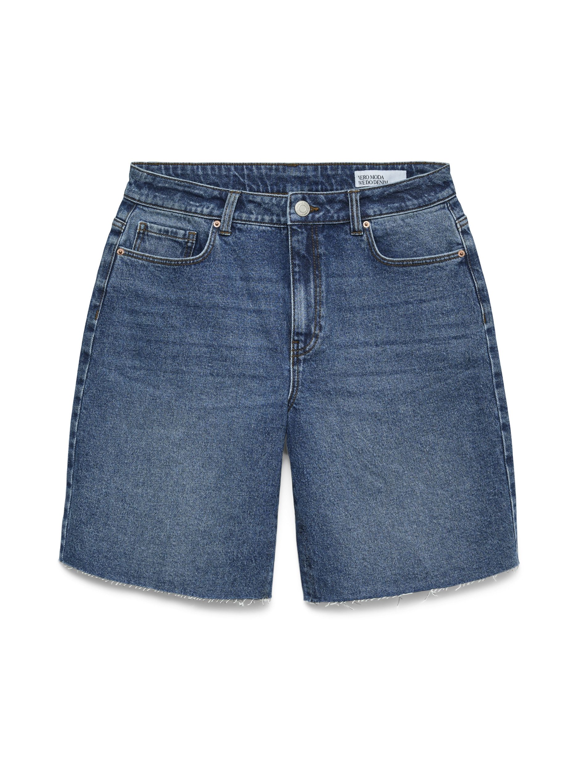 Vero Moda Shorts VMCLEO HR LONG DNM SHORTS MIX NOOS
