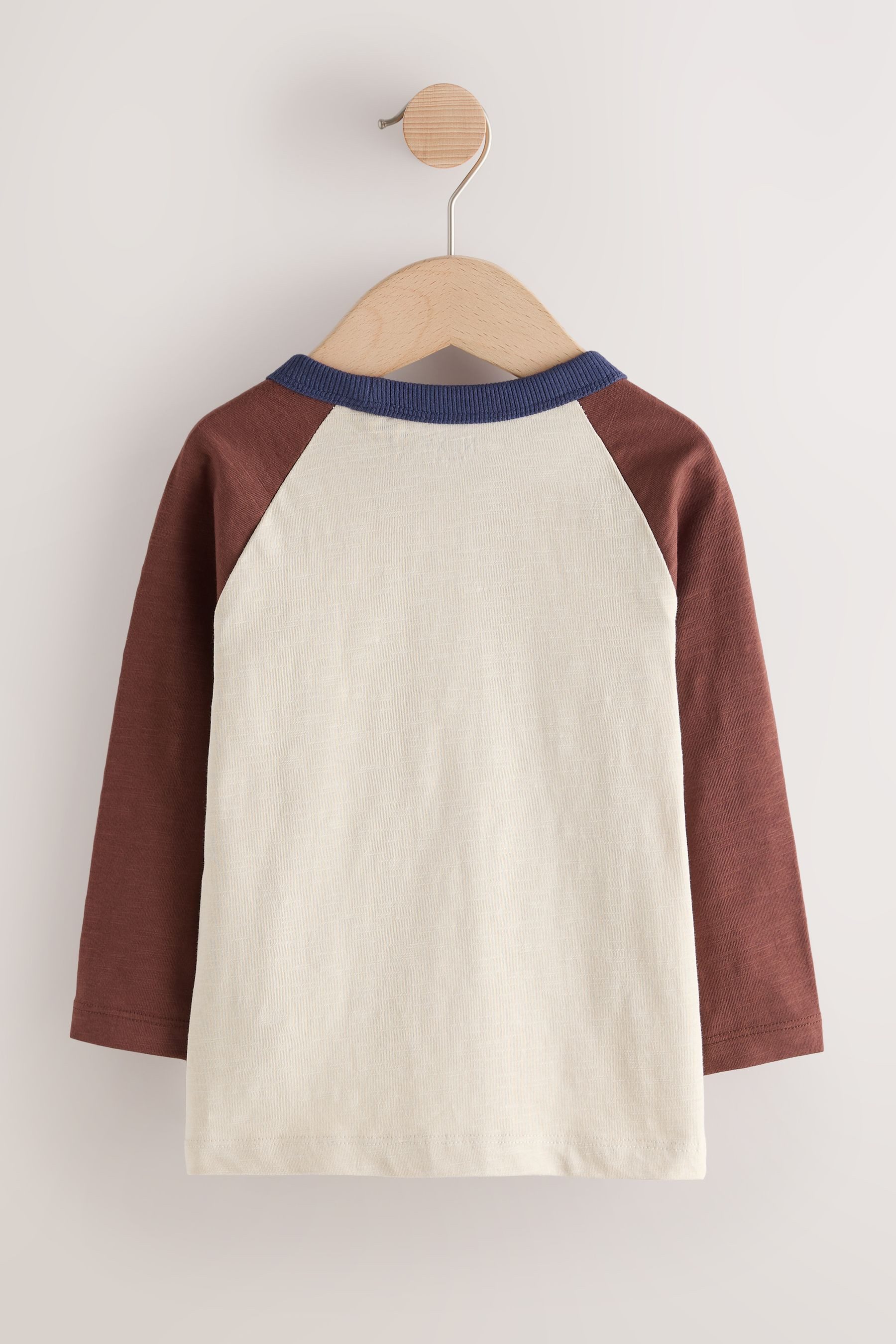 Next Langarmshirt 3 x Langarmshirts mit Struktur (3-tlg) – Bild 2 von 5