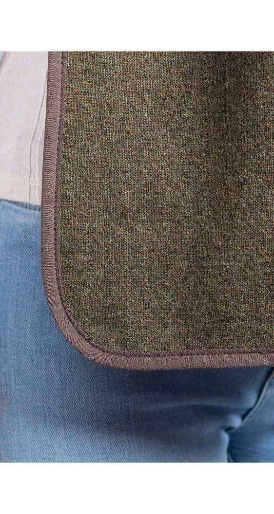 TATONKA® Strickschal Lakho Scarf bark grün 25x200cm - 1 Stück