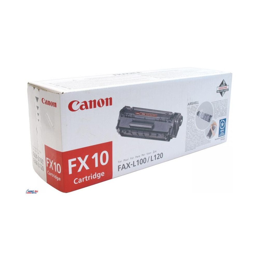 Canon Tonerpatrone Canon Cartridge FX-10 FX10 Original Tonerpatrone, (Tonerpatrone, Original Canon Tonerpatrone für i-SENSYS Drucker), Original Canon Tonerpatrone für i-SENSYS Drucker