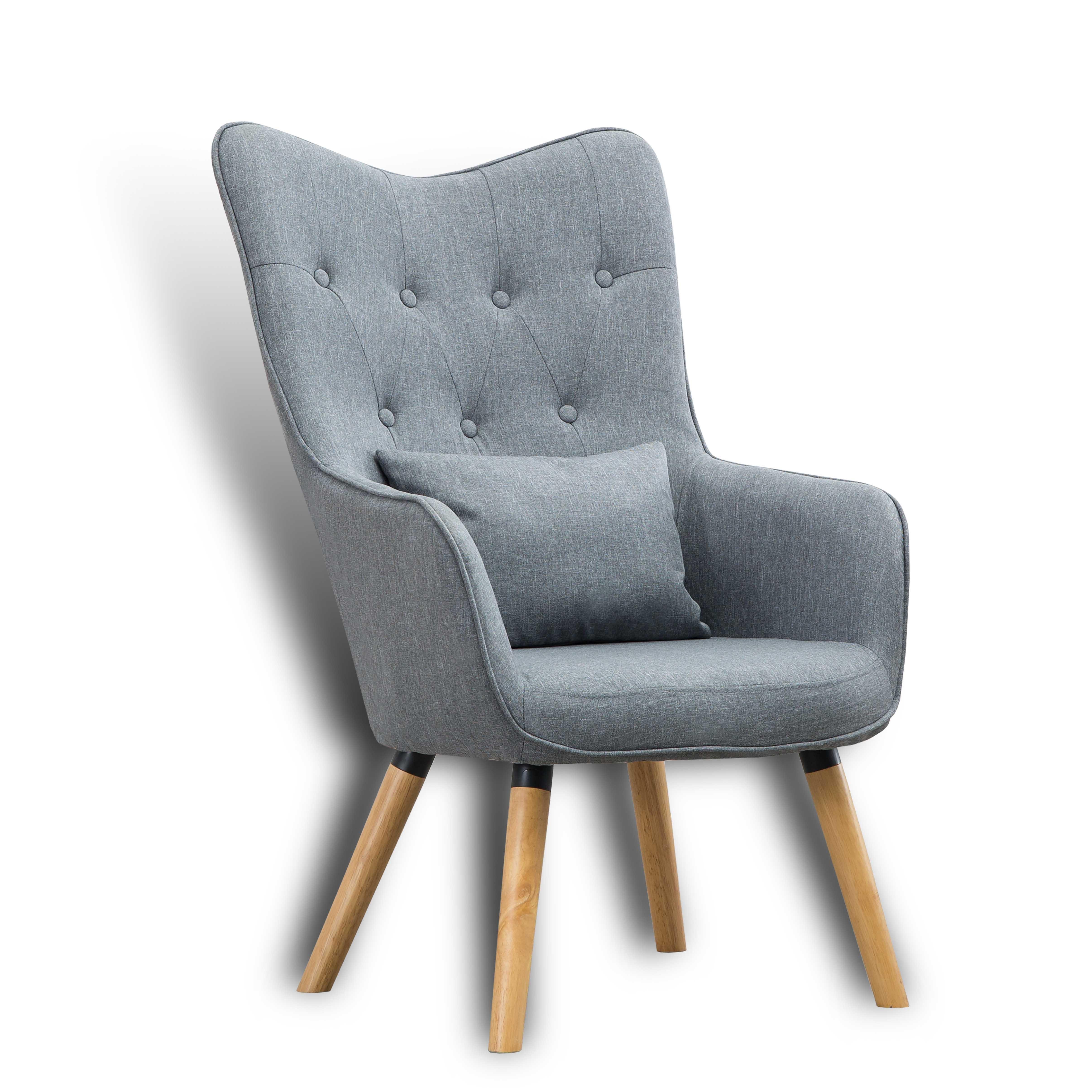 ESTEXO Sessel Fernsehsessel Relaxsessel mit Kissen Lese Stoff Polsterstuhl günstig online kaufen