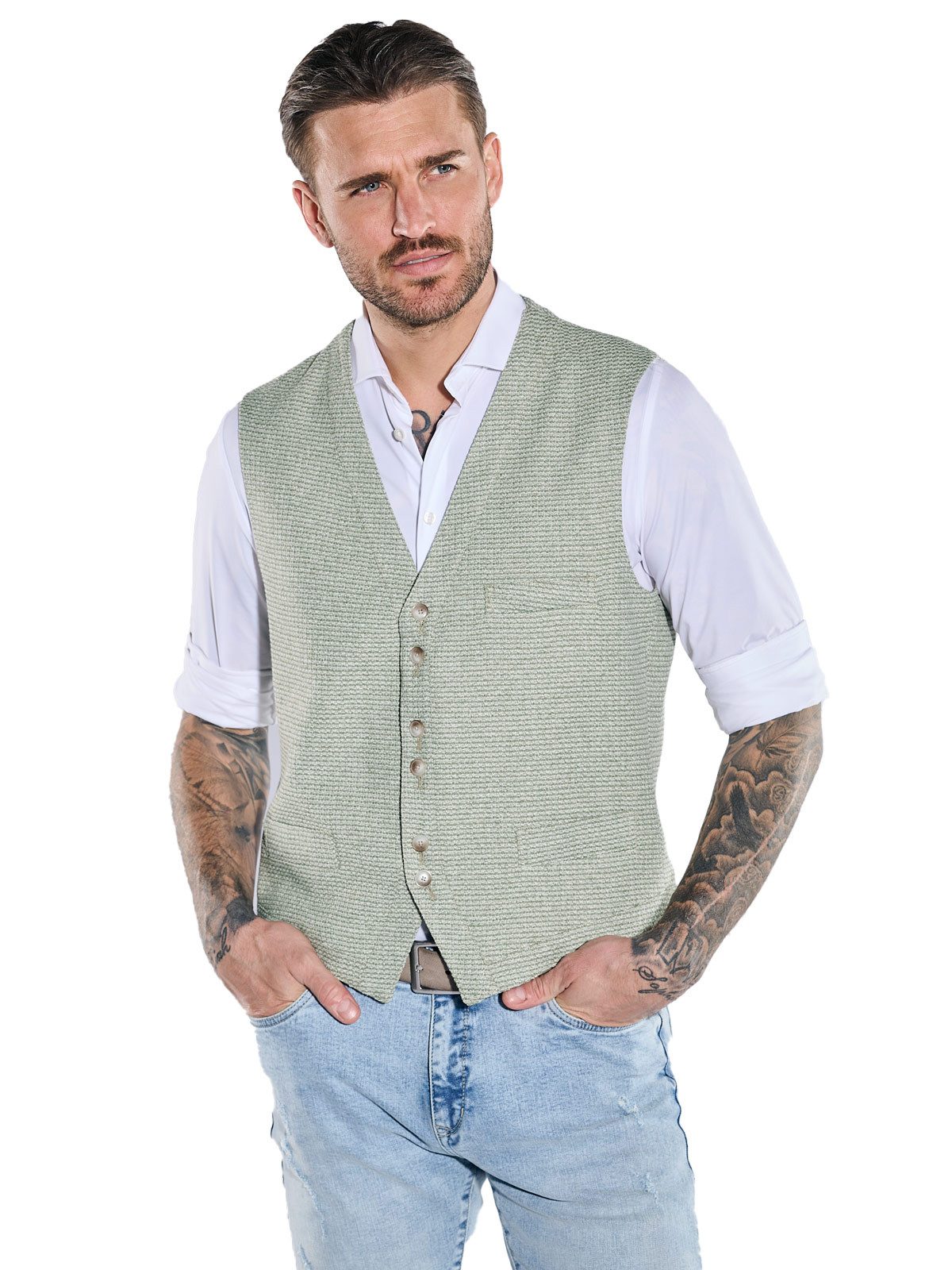 Anzugweste Sakko-Weste slim fit