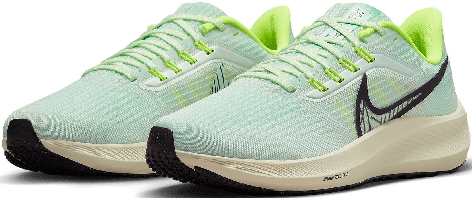 Nike AIR ZOOM PEGASUS 39 Laufschuh BARELY-GREEN-CAVE-PURPLE-MINT-FOAM-VOLT