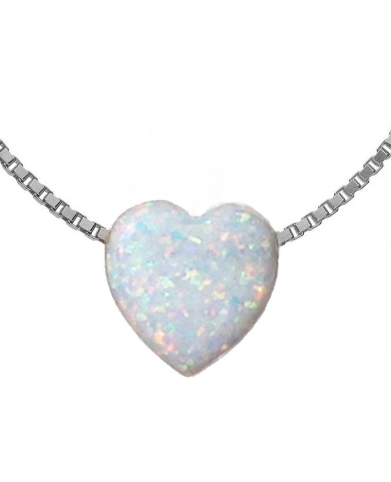 Edellis Kette mit Anhänger Weiße Opal günstig online kaufen