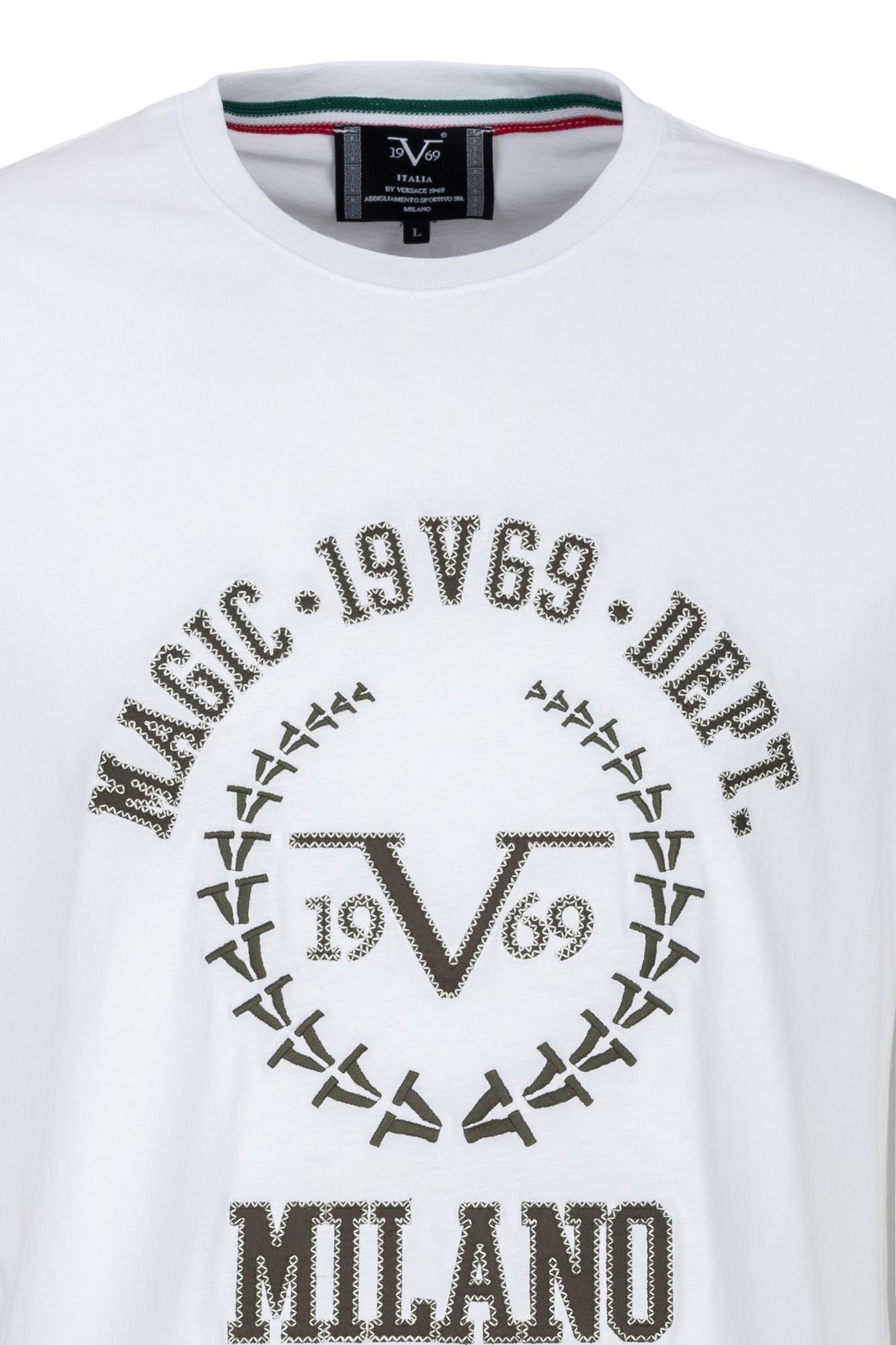 Versace Versace 19V69 by Sportivo - Rundhalsshirt Italia WHITE by Marcello SRL