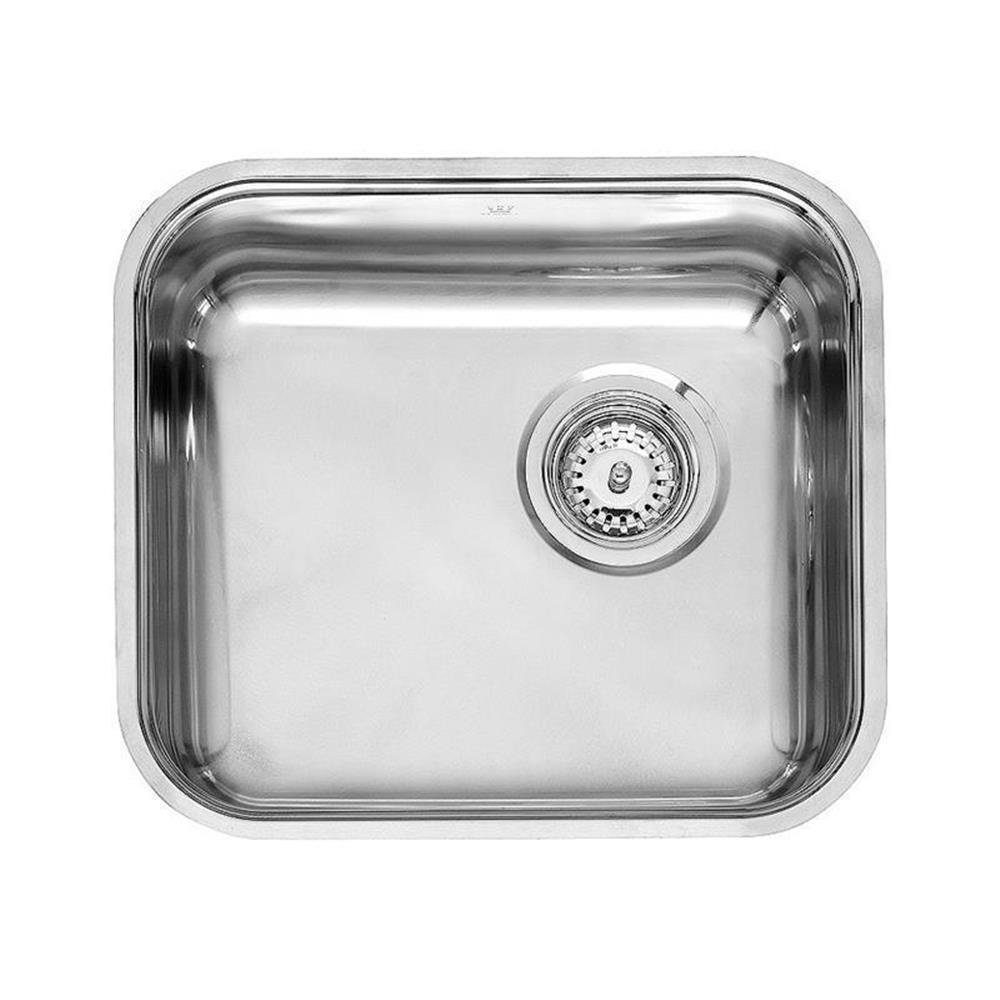 REGINOX Edelstahlspüle Clean & Care L18 4035 KG-CC Edelstahl (304) ohne Überlauf, 44,5/39,3 cm