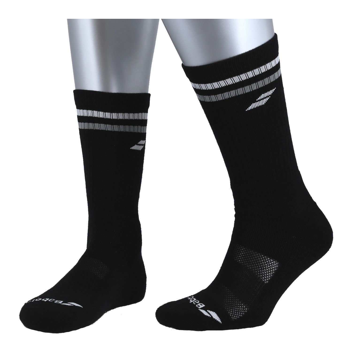 Babolat Tennissocken Team Single schwarz/weiss Herren - 1 Paar